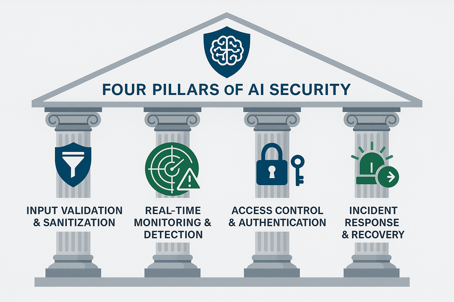 Four Pillars of AI Security Framework