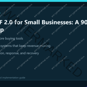 NIST CSF 2.0 for Small Businesses: A 90-Day Roadmap