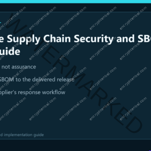 Software Supply Chain Security and SBOM Buyer Guide